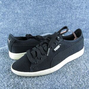 PUMA Women's Sneaker Black Fabric‎ Size 6M Gently Used 2025